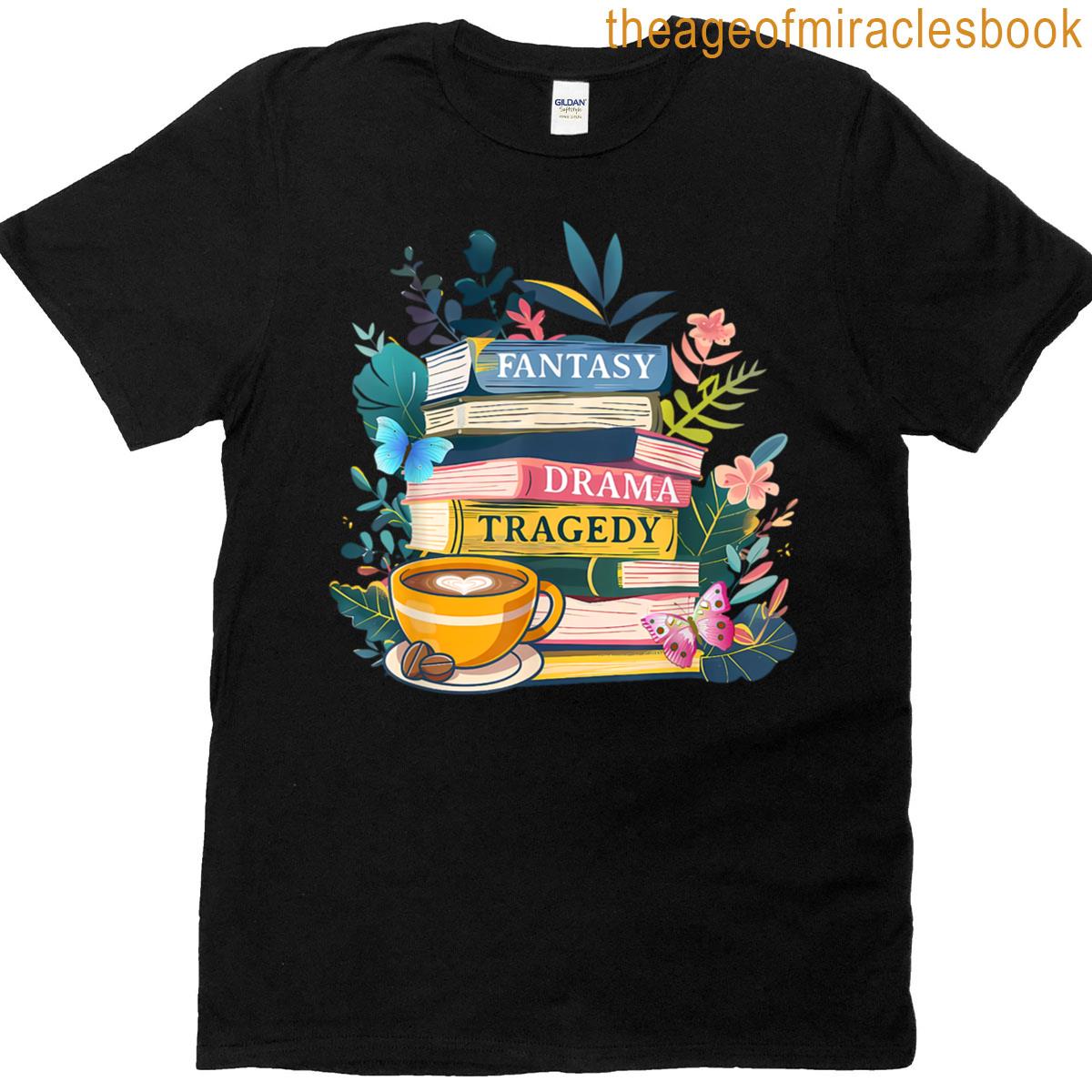 Fantasy Drama Tragedy Books Subtle T-shirt