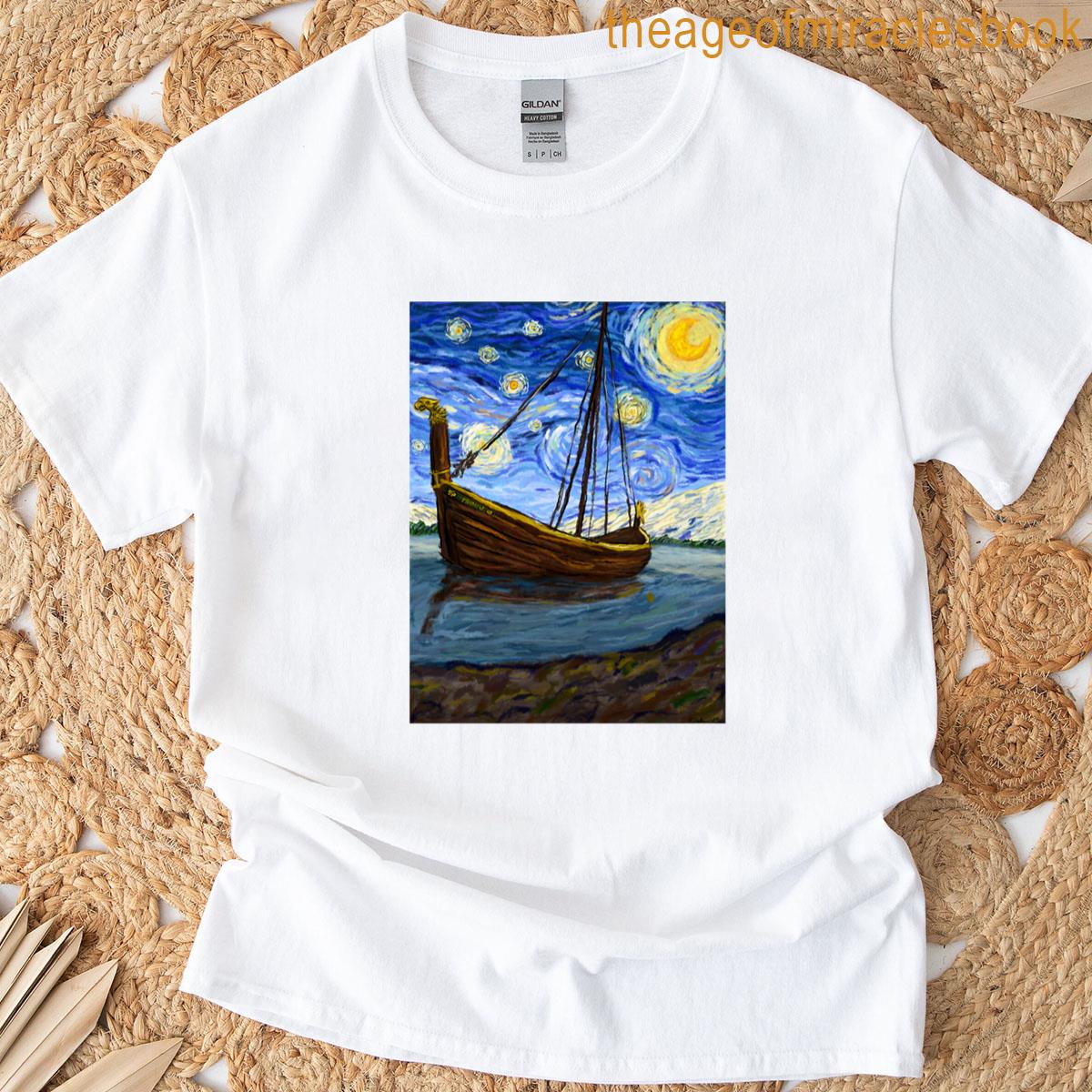 Lilies Starry Night T-shirt