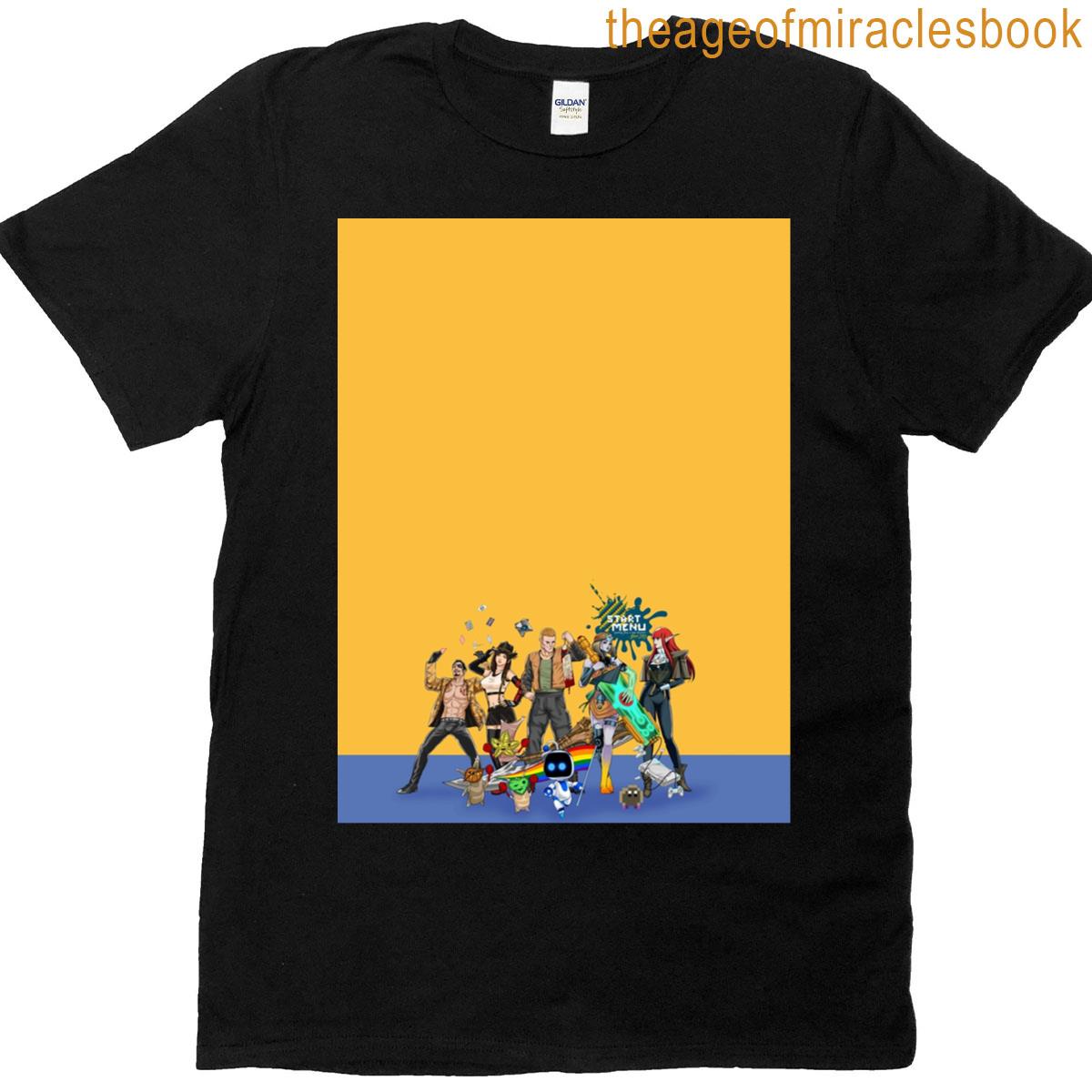 Startmenu 6th Anniversary Artwork Graphic T-shirt