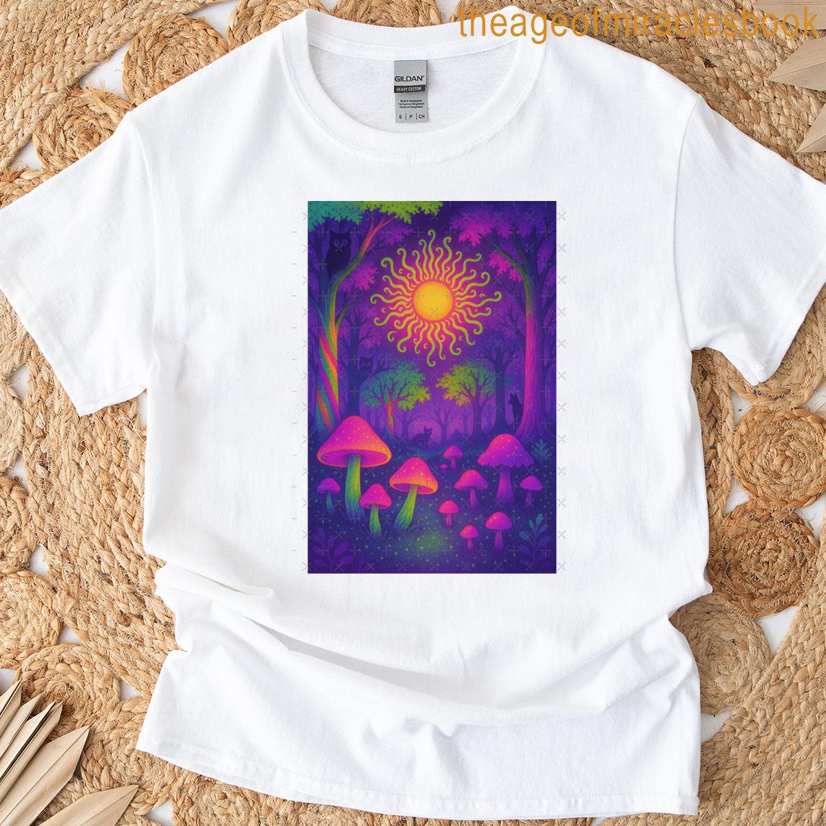 Trippy Wilderness Explorer T-shirt