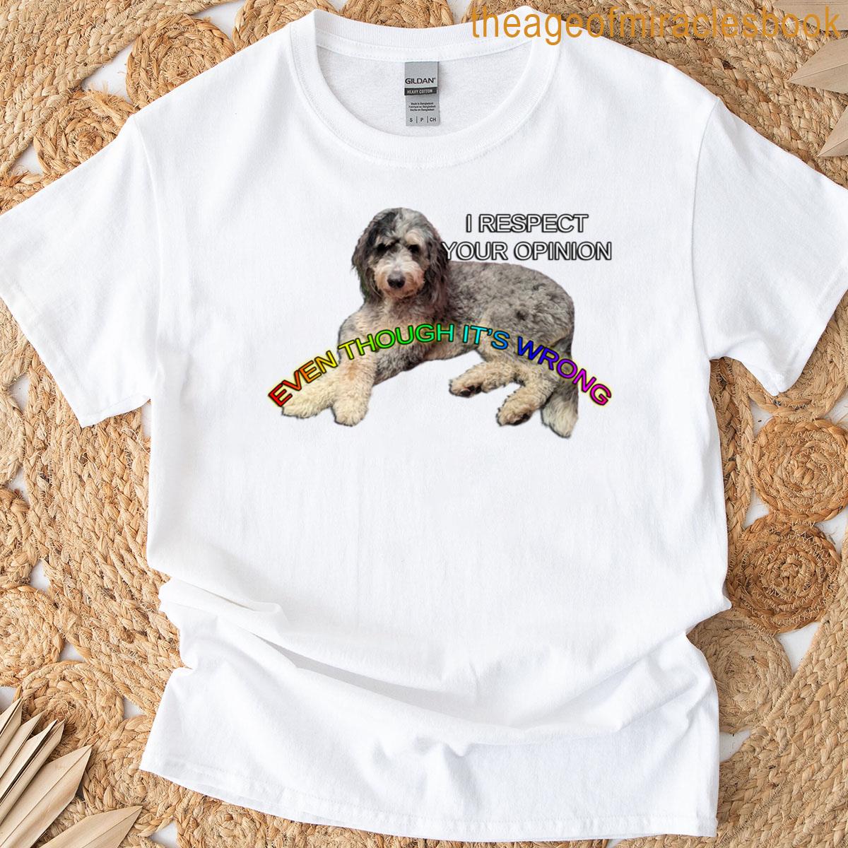 Your Opinion Is Wrong T-shirt