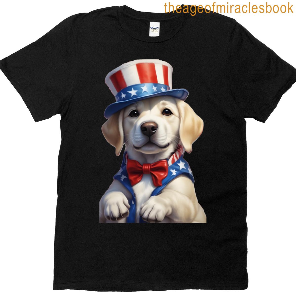 American Pride Puppy T-shirt
