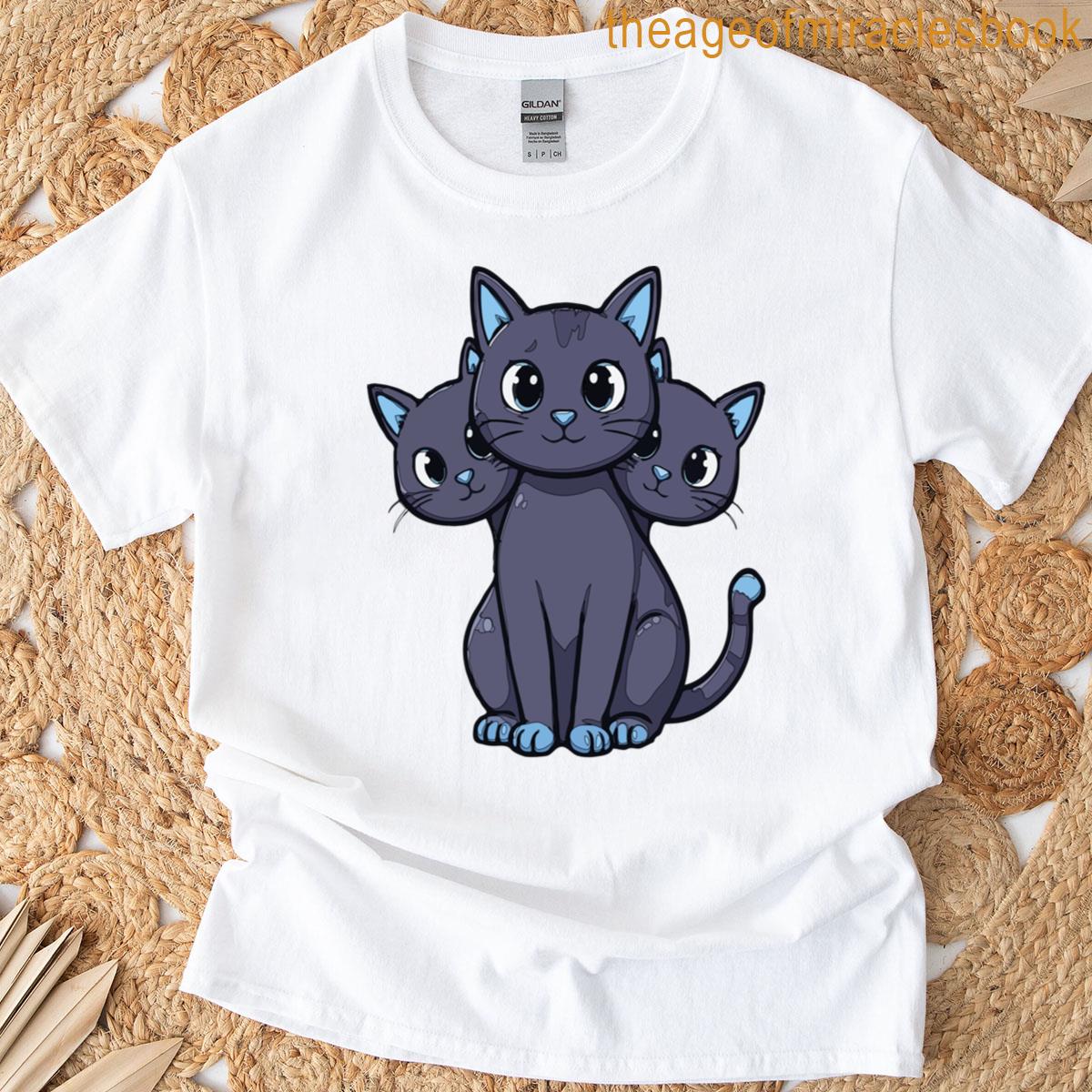 Cat Cerberus T-shirt