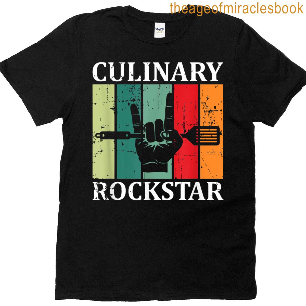 Culinary Rockstar Vintage T-shirt