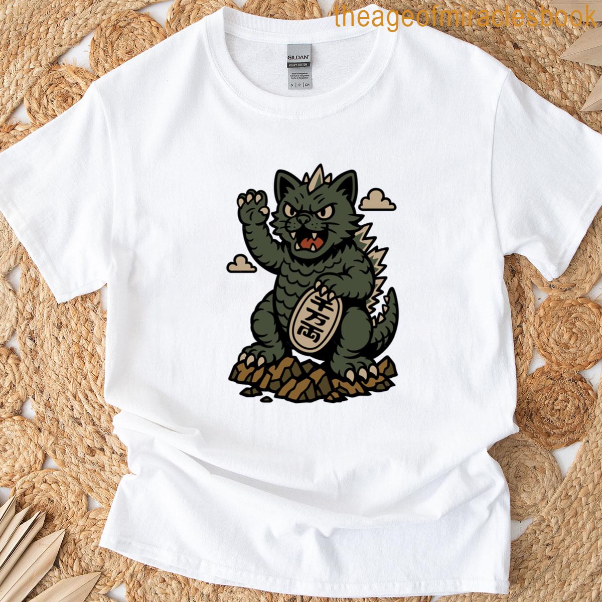 Lucky Cat Kaiju T-shirt