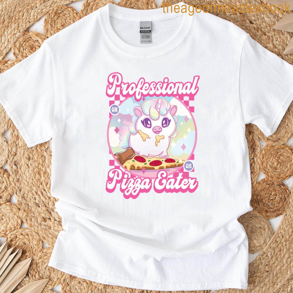 Professional Pizza Eater Unicorn T-shirt