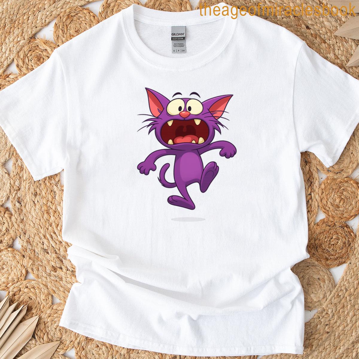 Purple Cat T-shirt