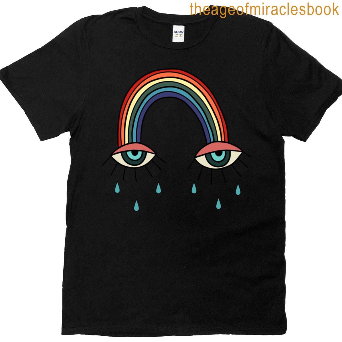Retro Rainbow Oversized T-shirt
