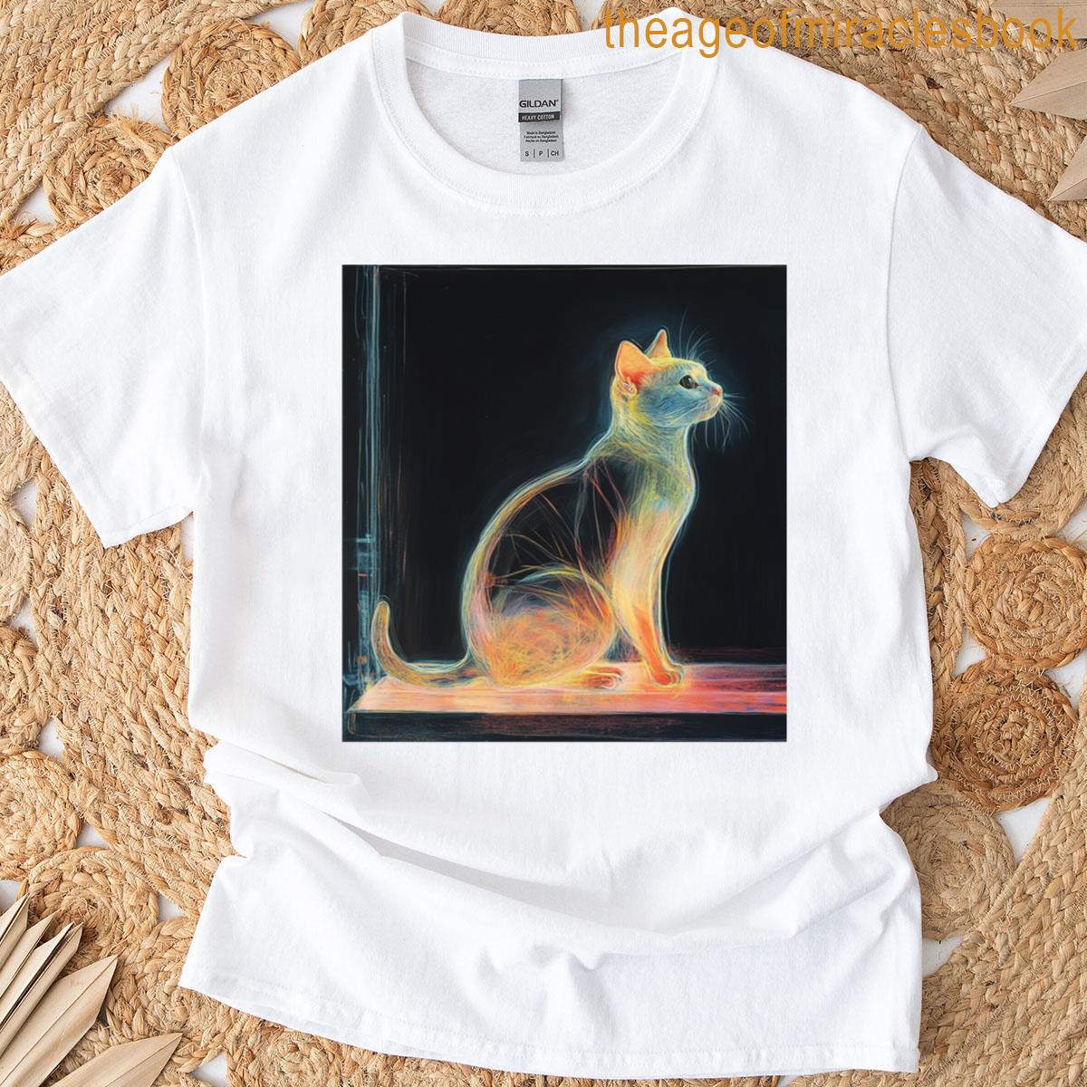 Cat On Ledge T-shirt