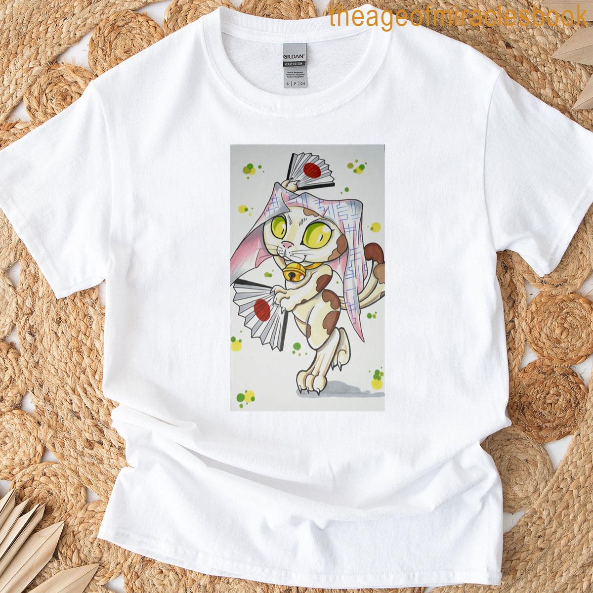 Dancing Neko T-shirt
