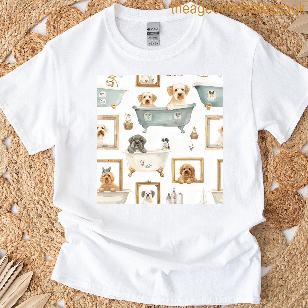 Dogs In The Bath T-shirt