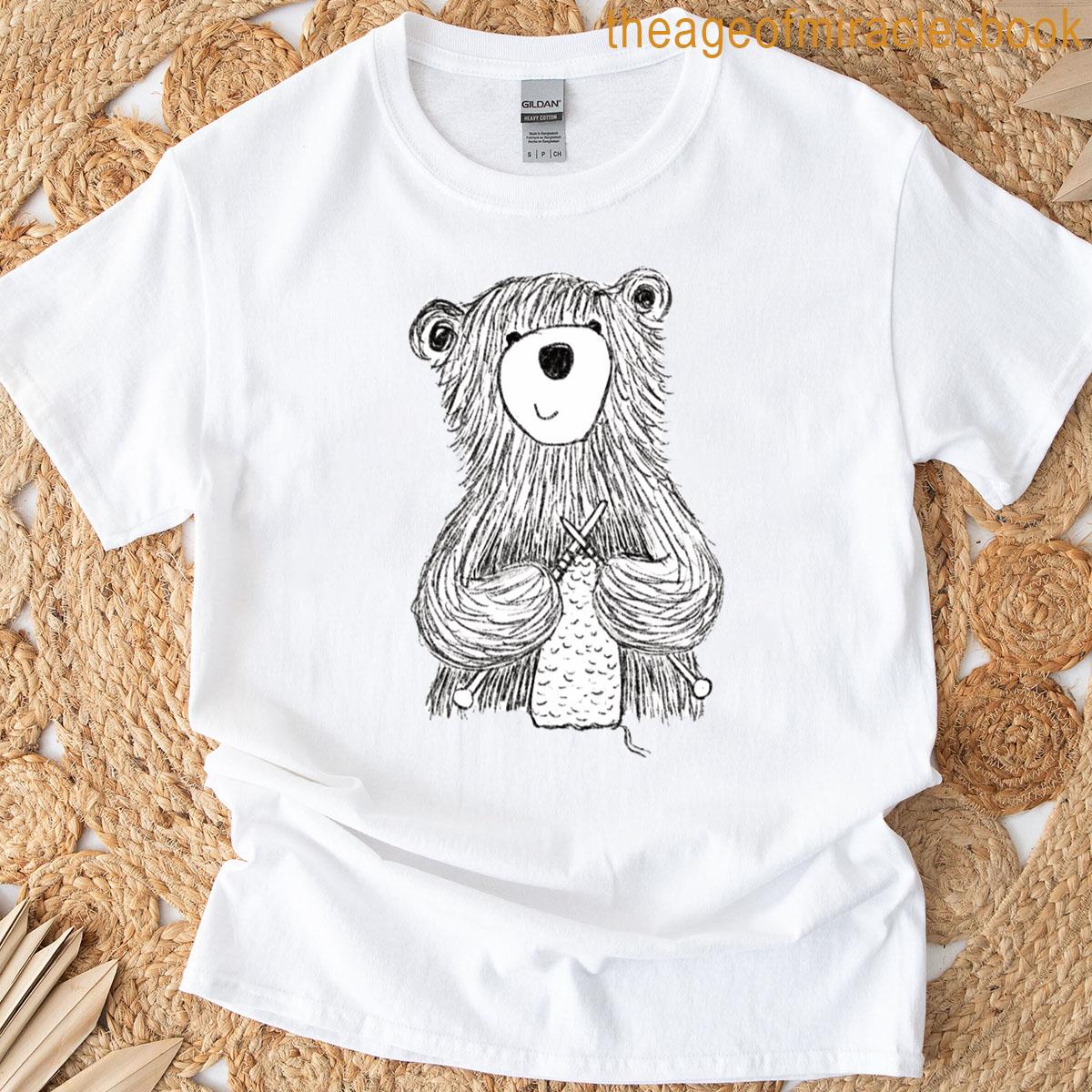 Knitting Bear T-shirt