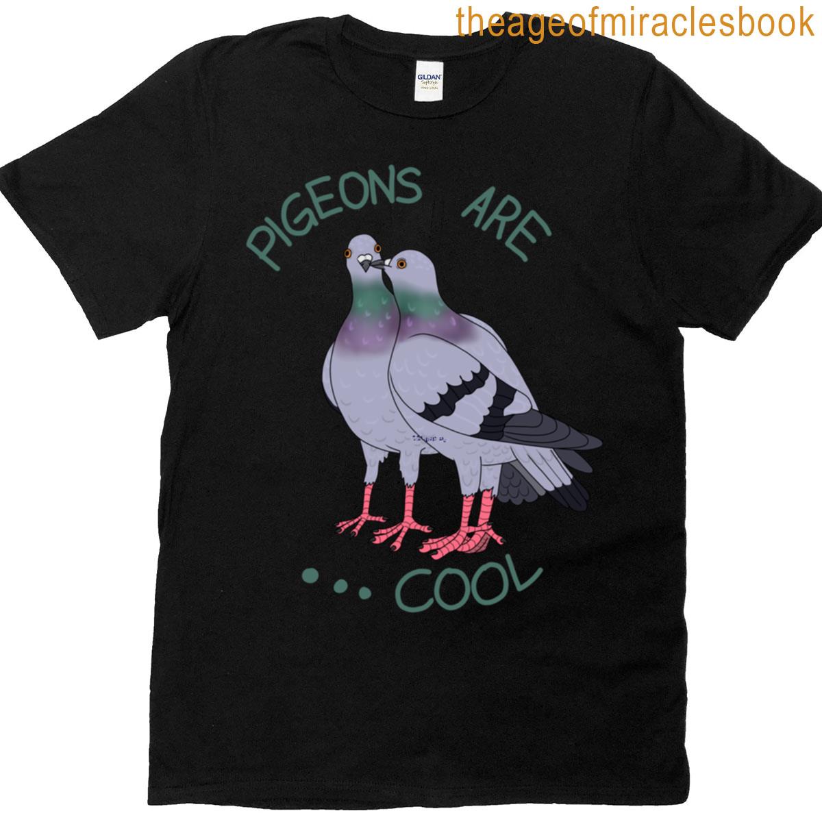 Pigeons Are Cool Oversized T-shirt