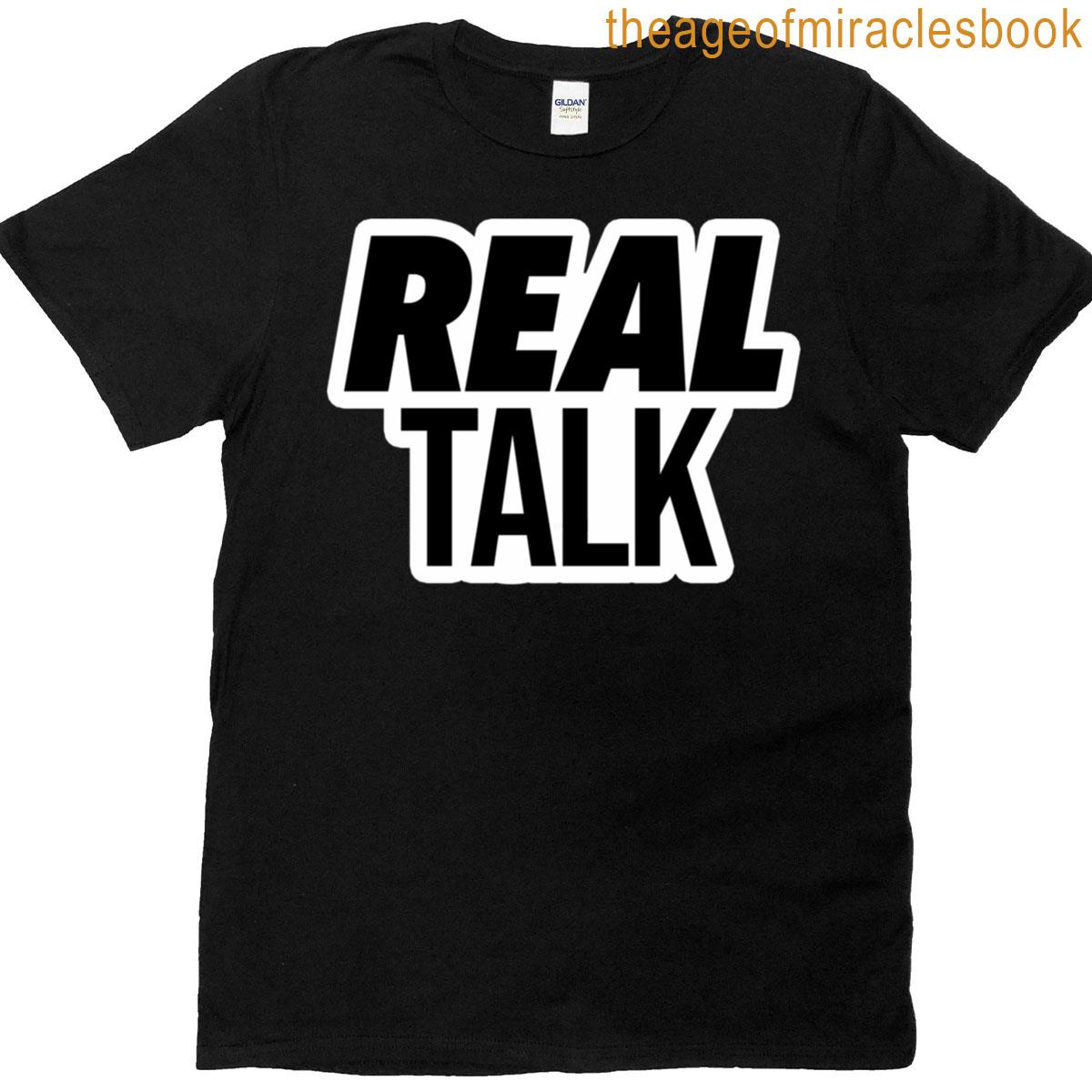 Real Talk In Bold Oversized T-shirt