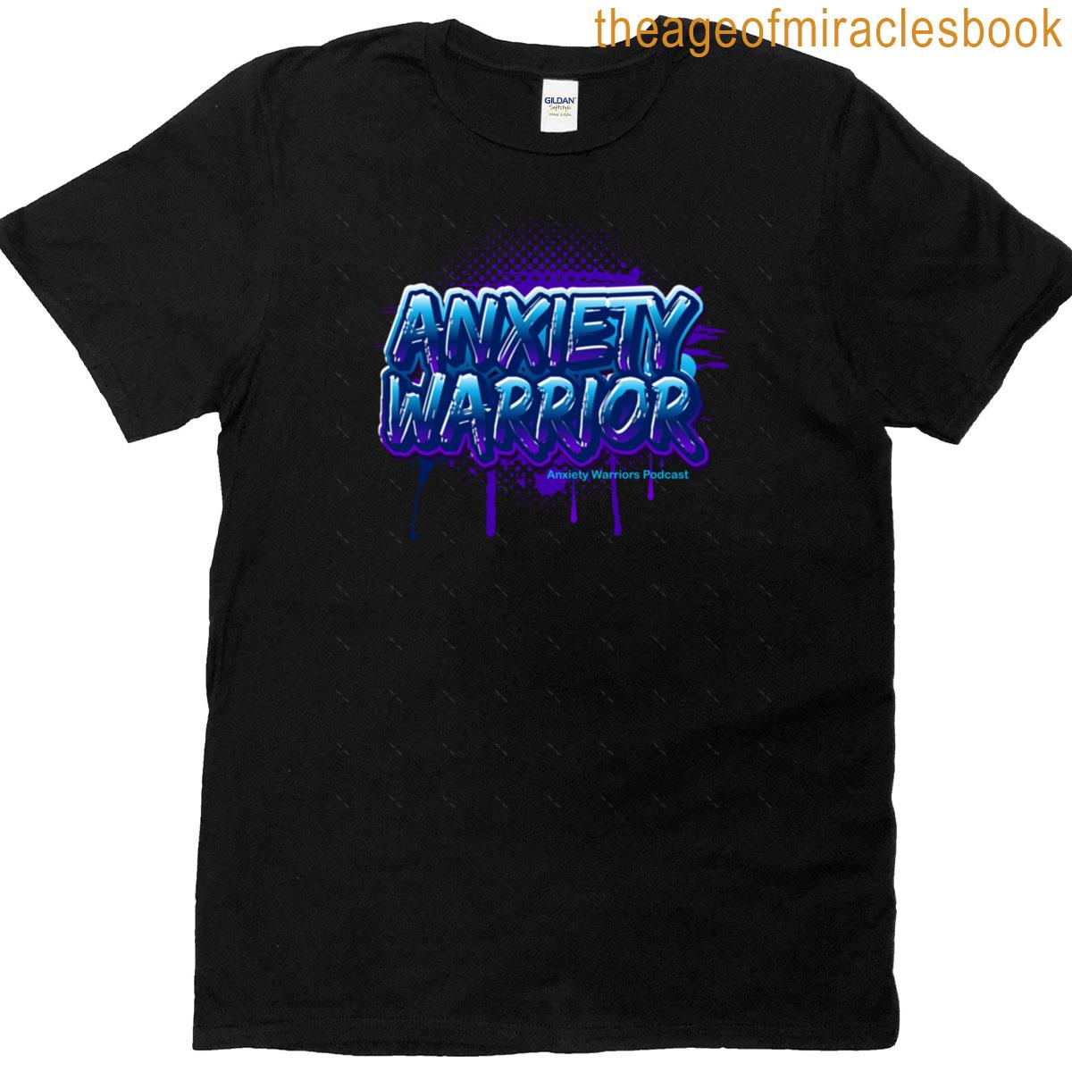 Anxiety Warrior Graffiti Oversized T-shirt