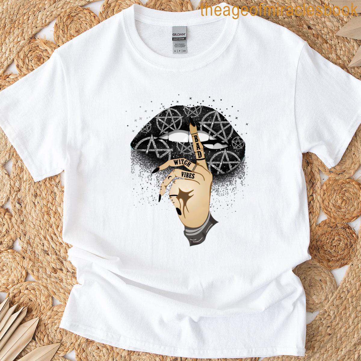 Bad Witch Vibes Dark Glam Magic T-shirt