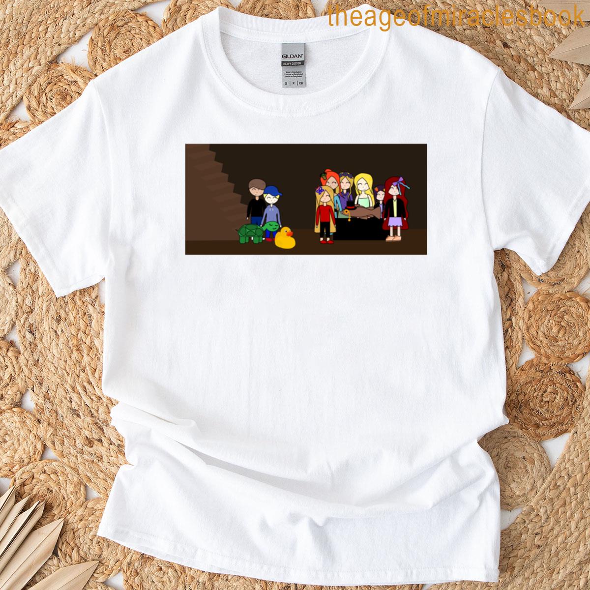 Cod On A Pedestal With Fans T-shirt