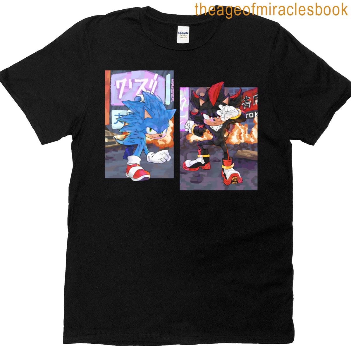 Hedgehogs Sayajins Pose Oversized T-shirt