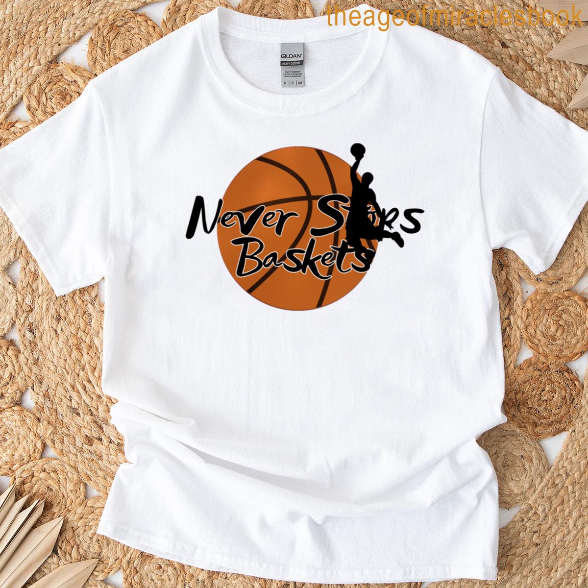 Never Stop Basket T-shirt