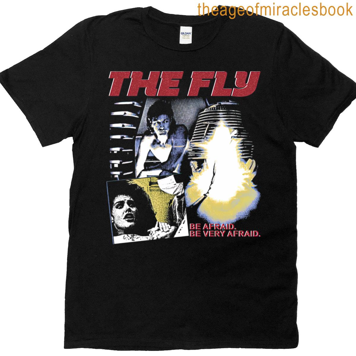 The Fly 80s Retro Horror Sci Fi T-shirt