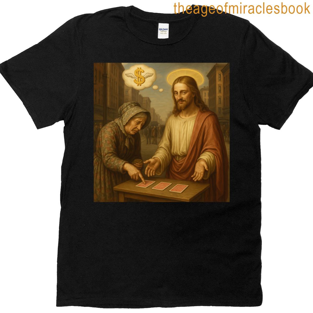 Divine 3 Card Monte Oversized T-shirt