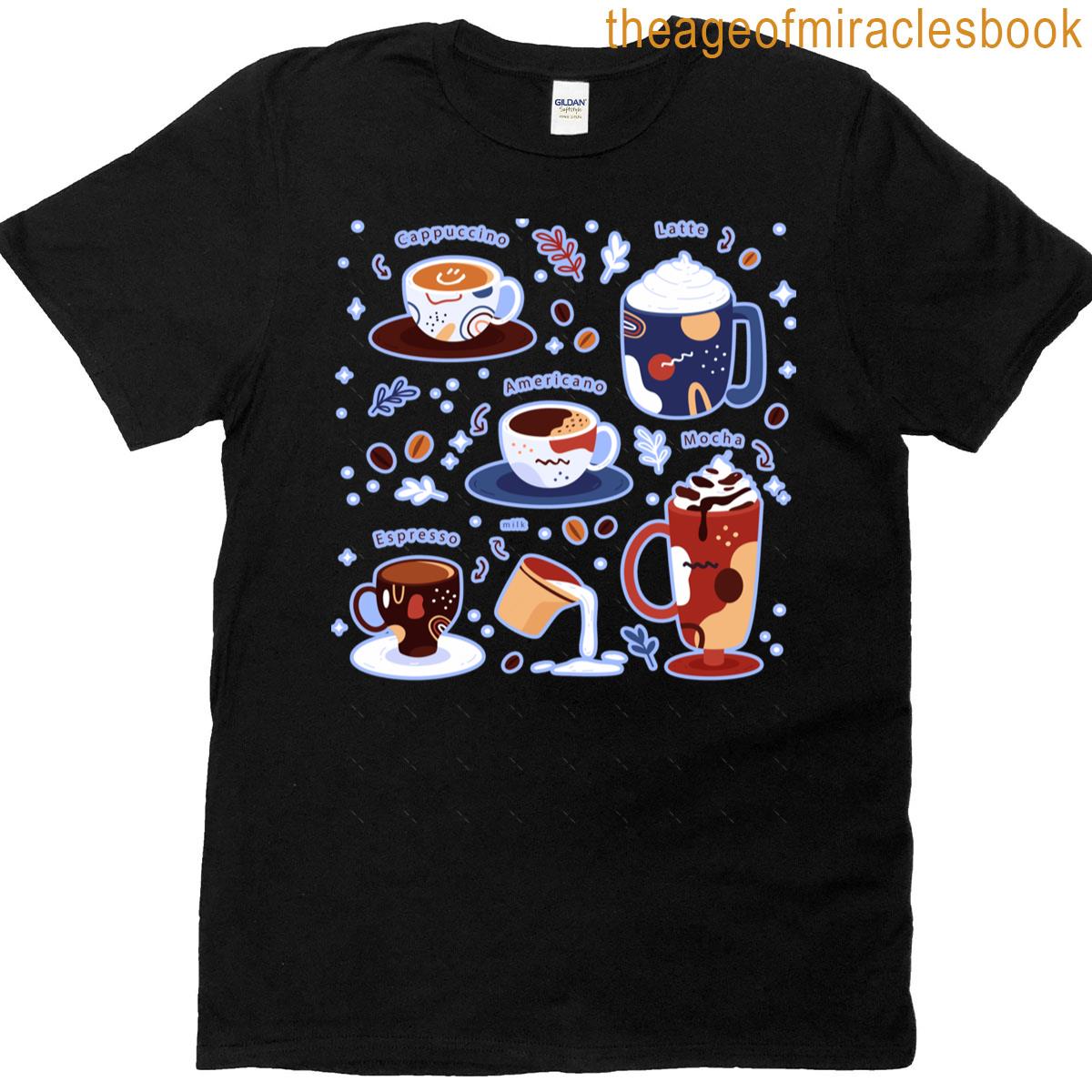 Varian Cofee Cup Collage Oversized T-shirt