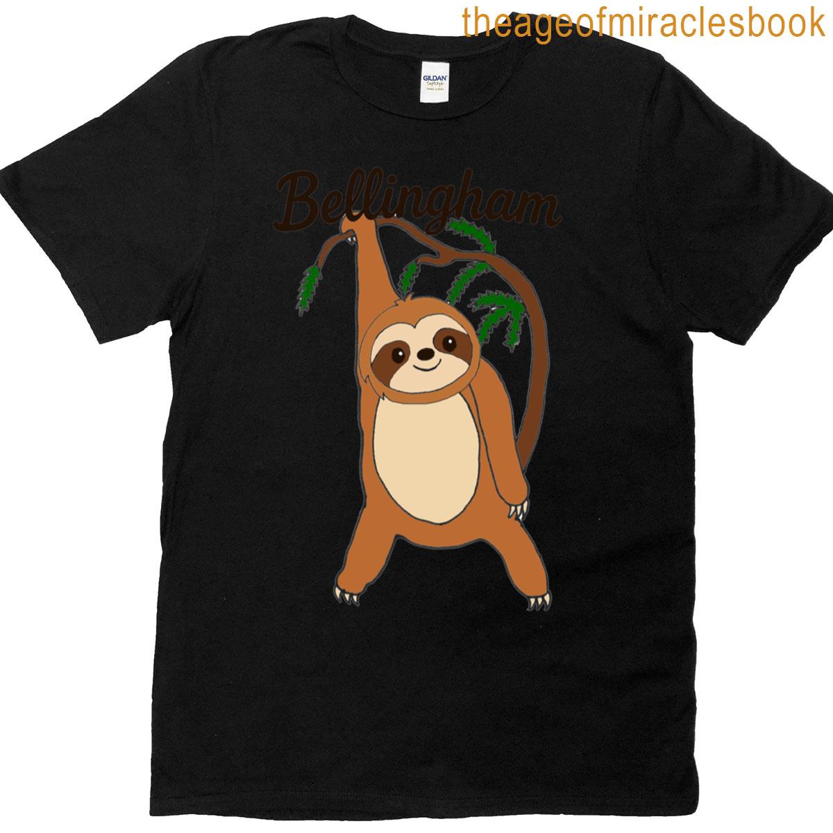 Bellingham Sloth In Tree Oversized T-shirt
