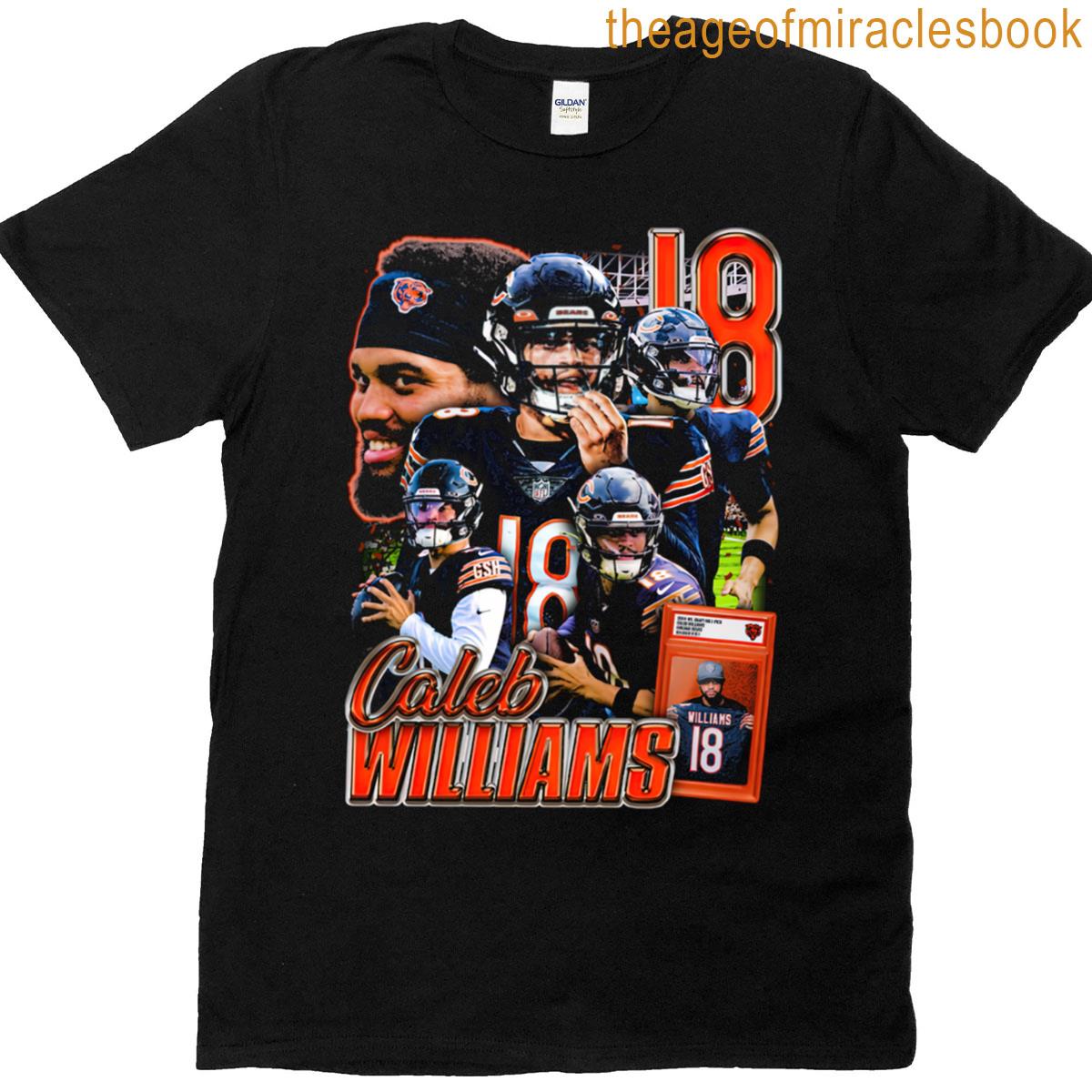 Caleb Williams Vintage Card T-shirt