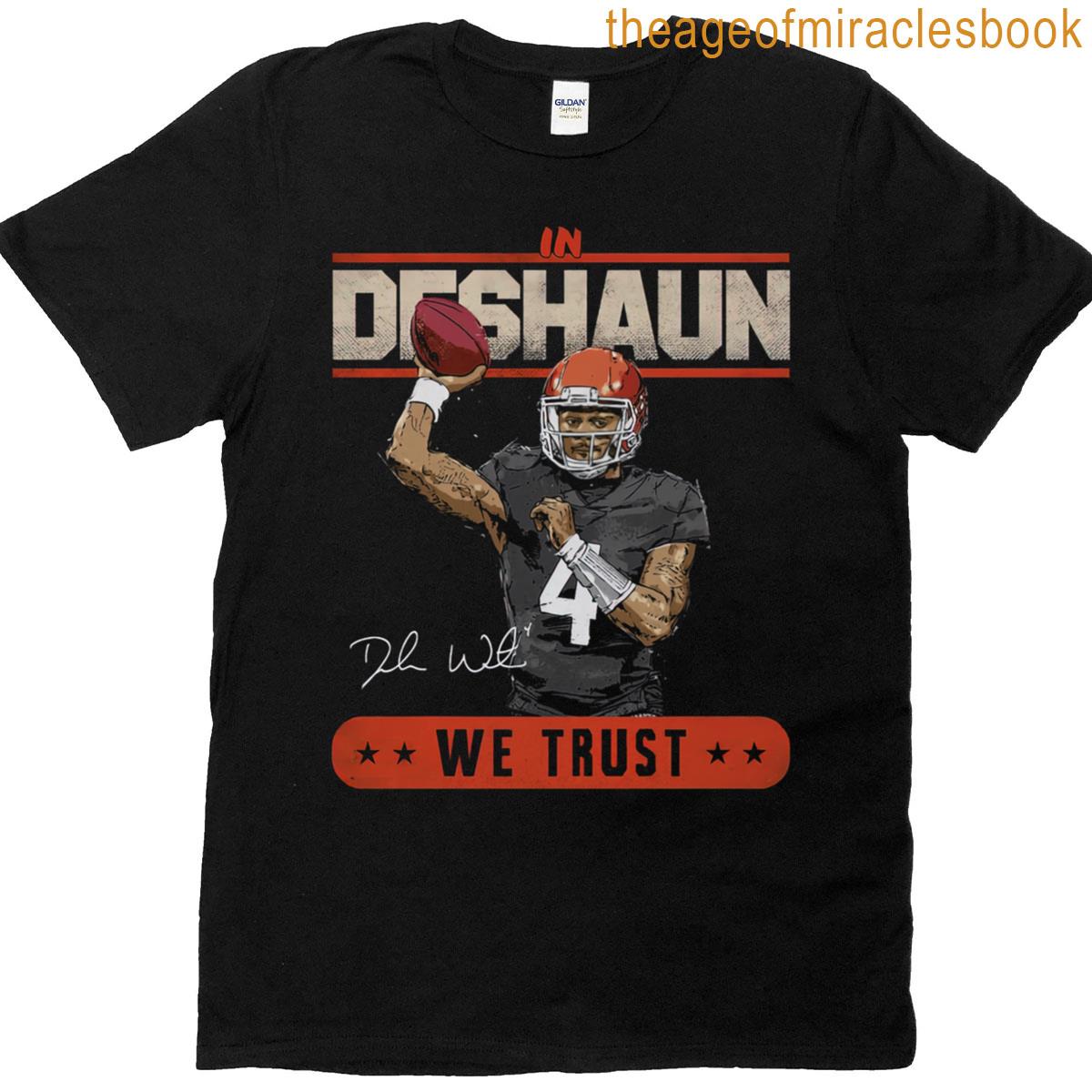 Deshaun Watson Cleveland Trust T-shirt