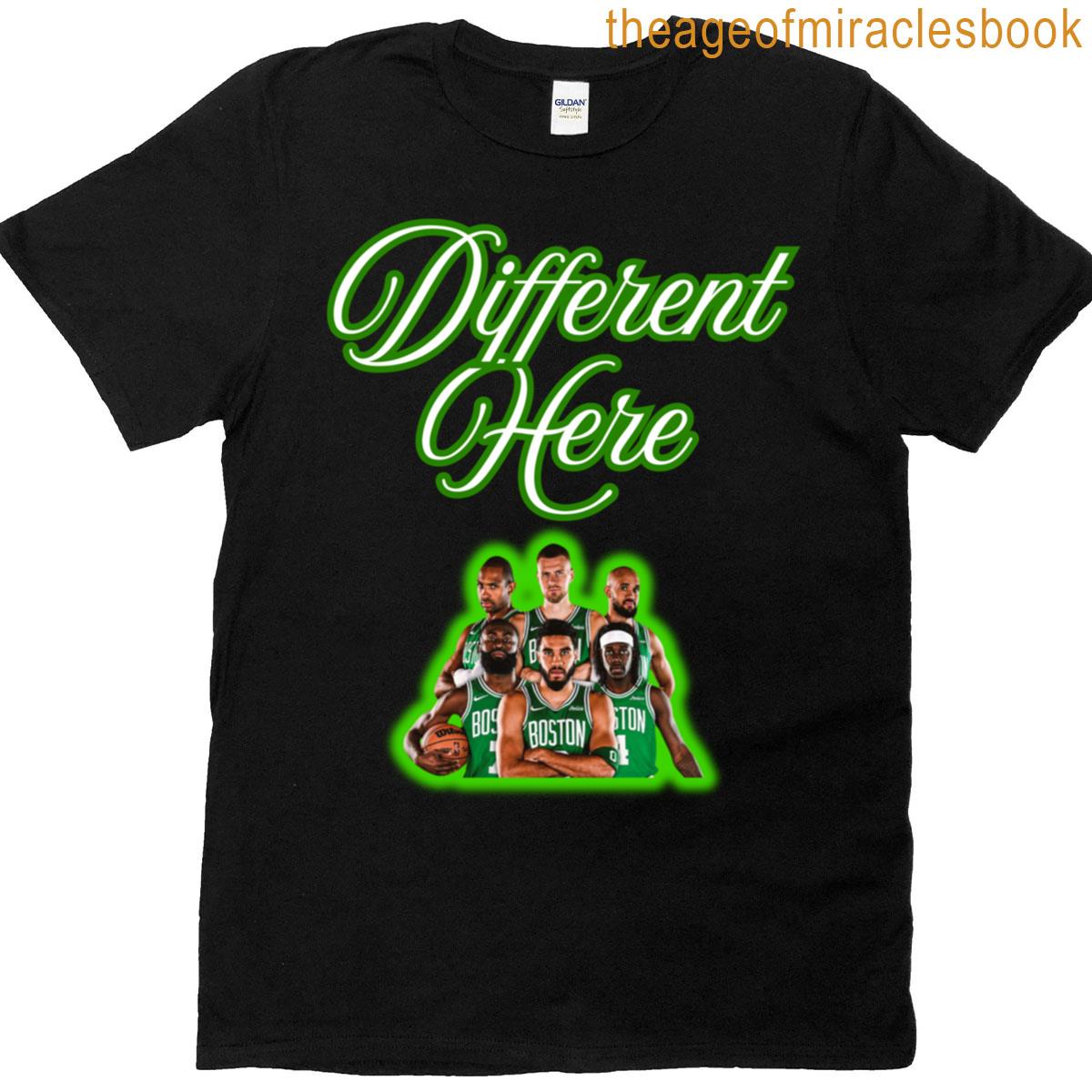 Different Here Celtics T-shirt