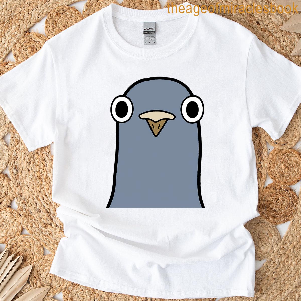 Intense Pigeon Gaze T-shirt
