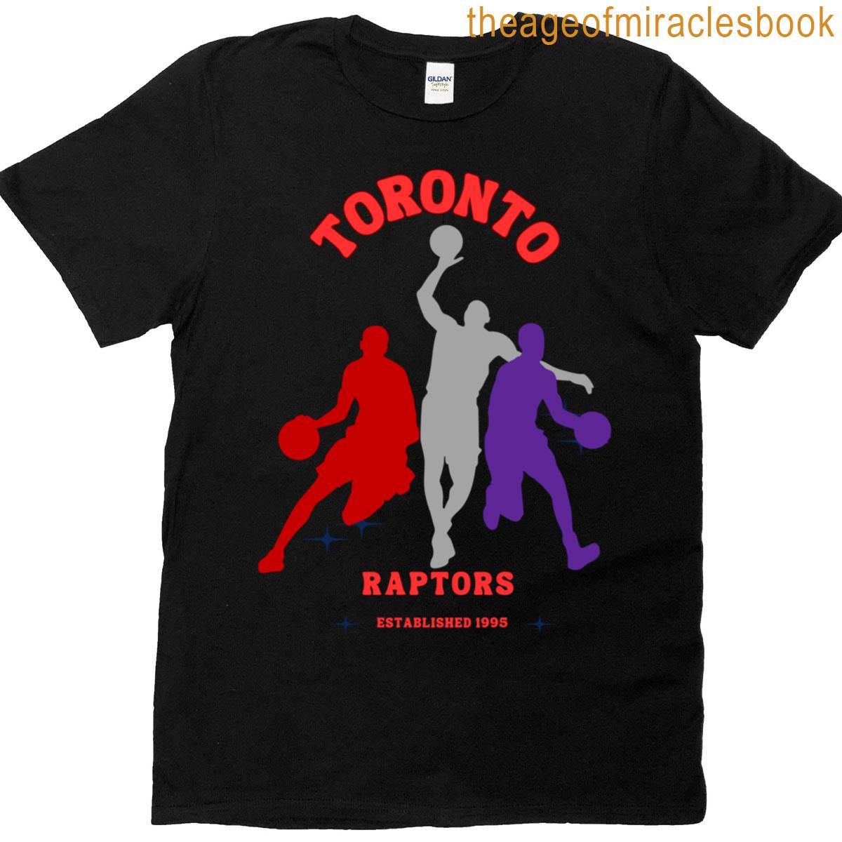 Toronto Raptors Established 1995 T-shirt