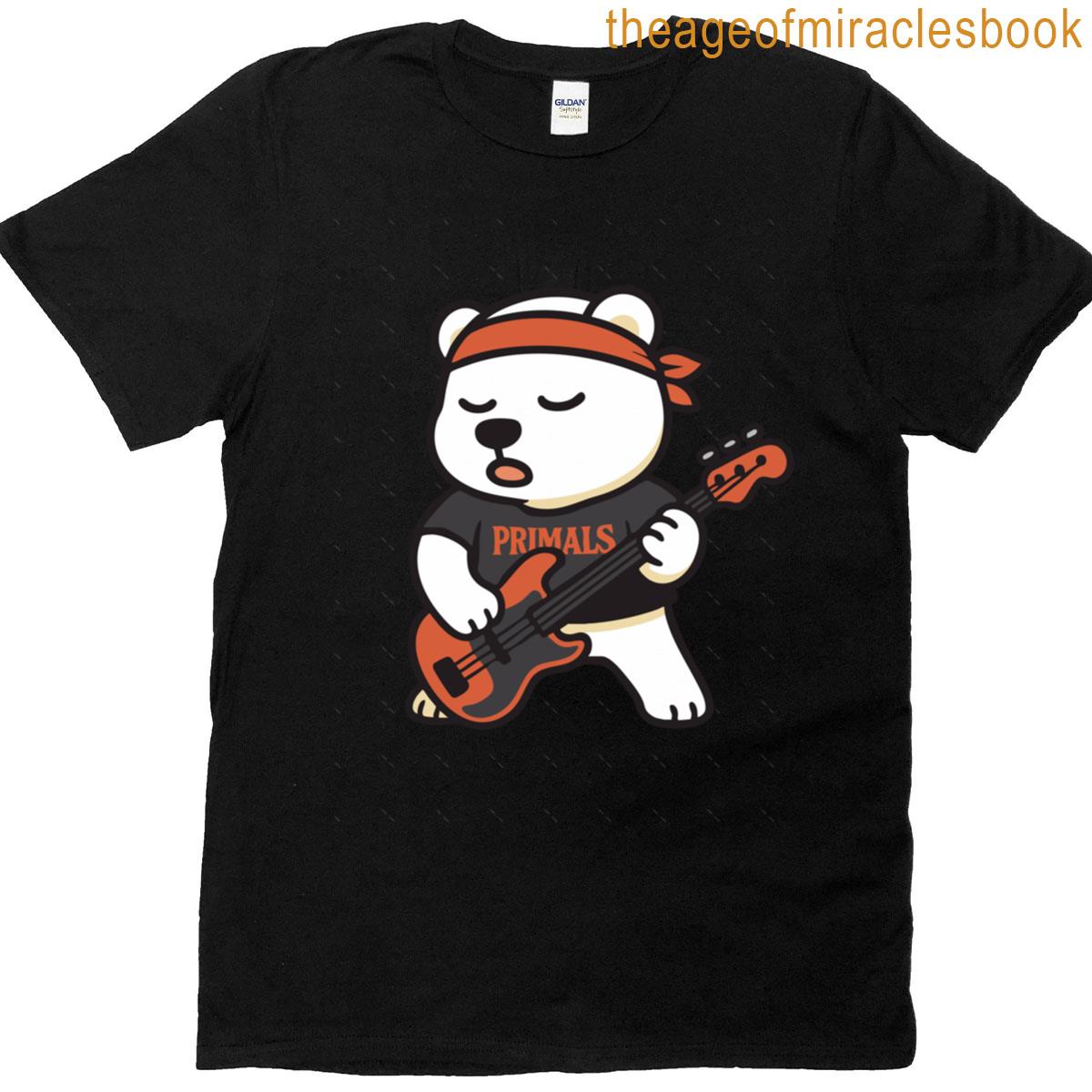 Bear With A Bass Oversized T-shirt