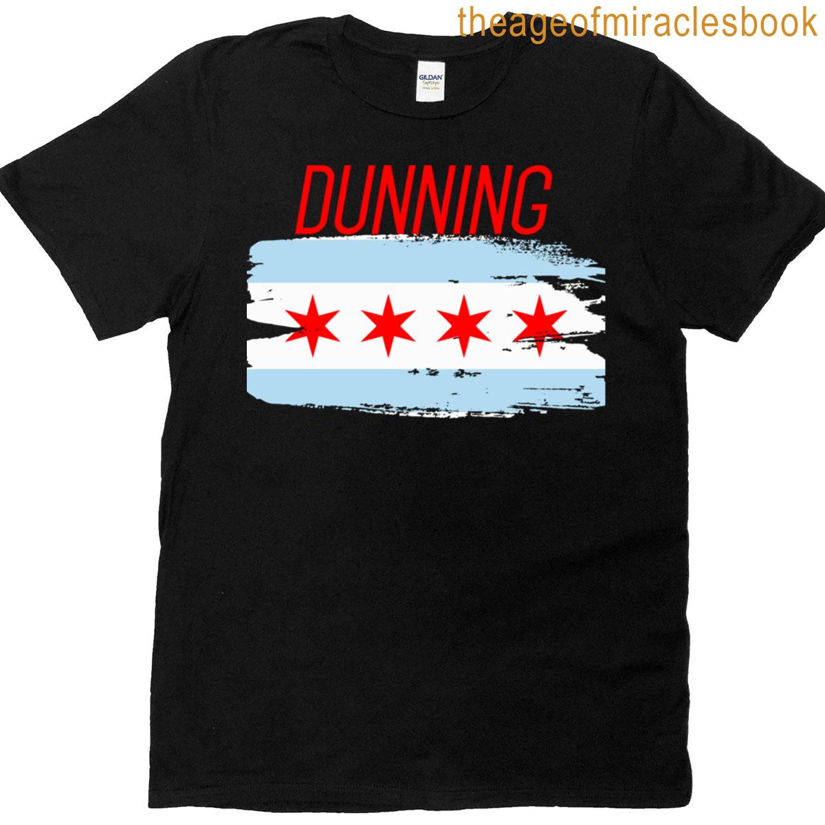 Dunning Chicago Illinois Oversized T-shirt