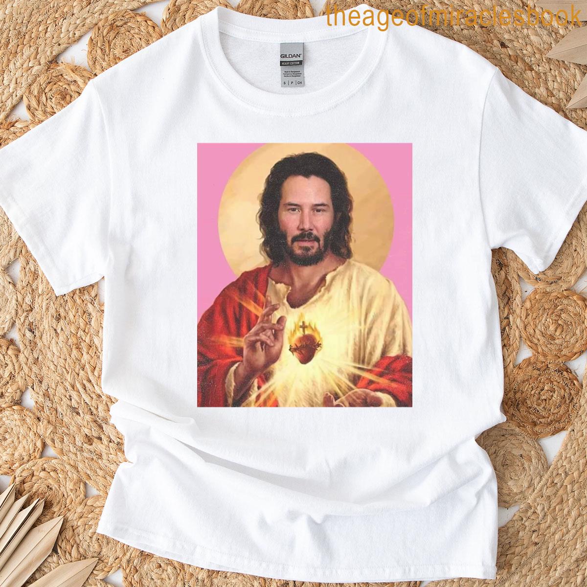 Keanu Reeves Jesus T-shirt