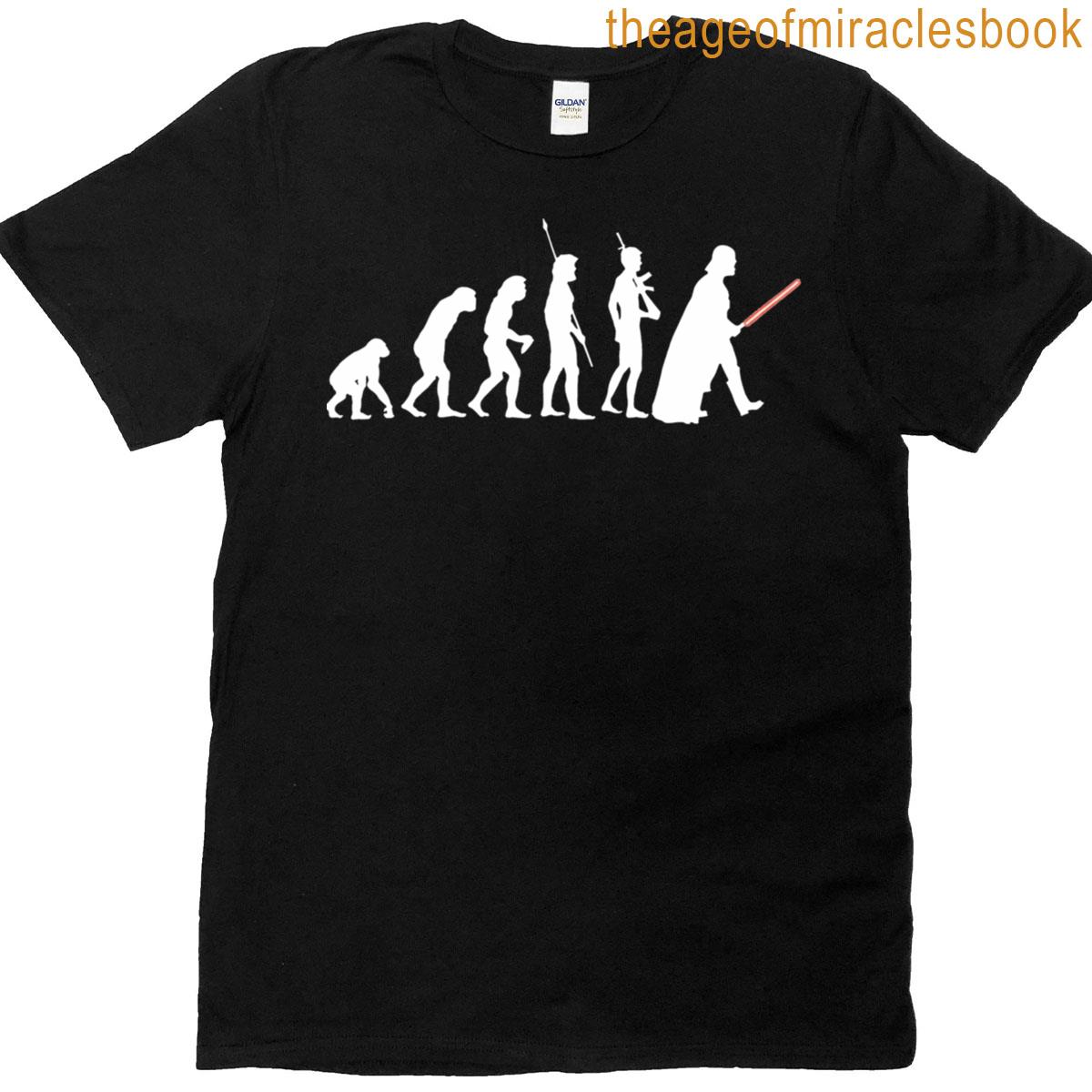 The Dark Side Of Evolution – White T-shirt