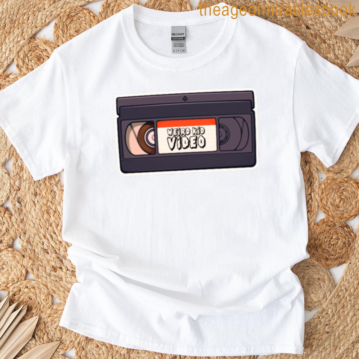Weird Kid Video Tape T-shirt