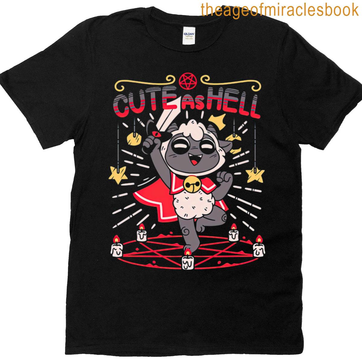 Classic Hell Cute As Lamb T-shirt