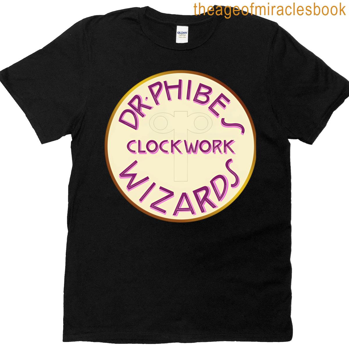 Classic Wizards Clockwork Dr Phibes T-shirt