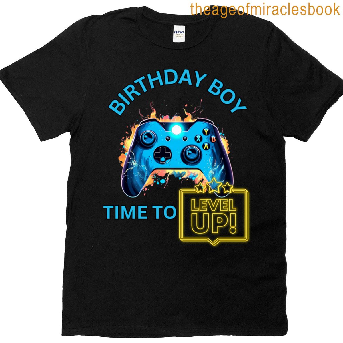 Level Up Time Birthday Boy Classic T-shirt