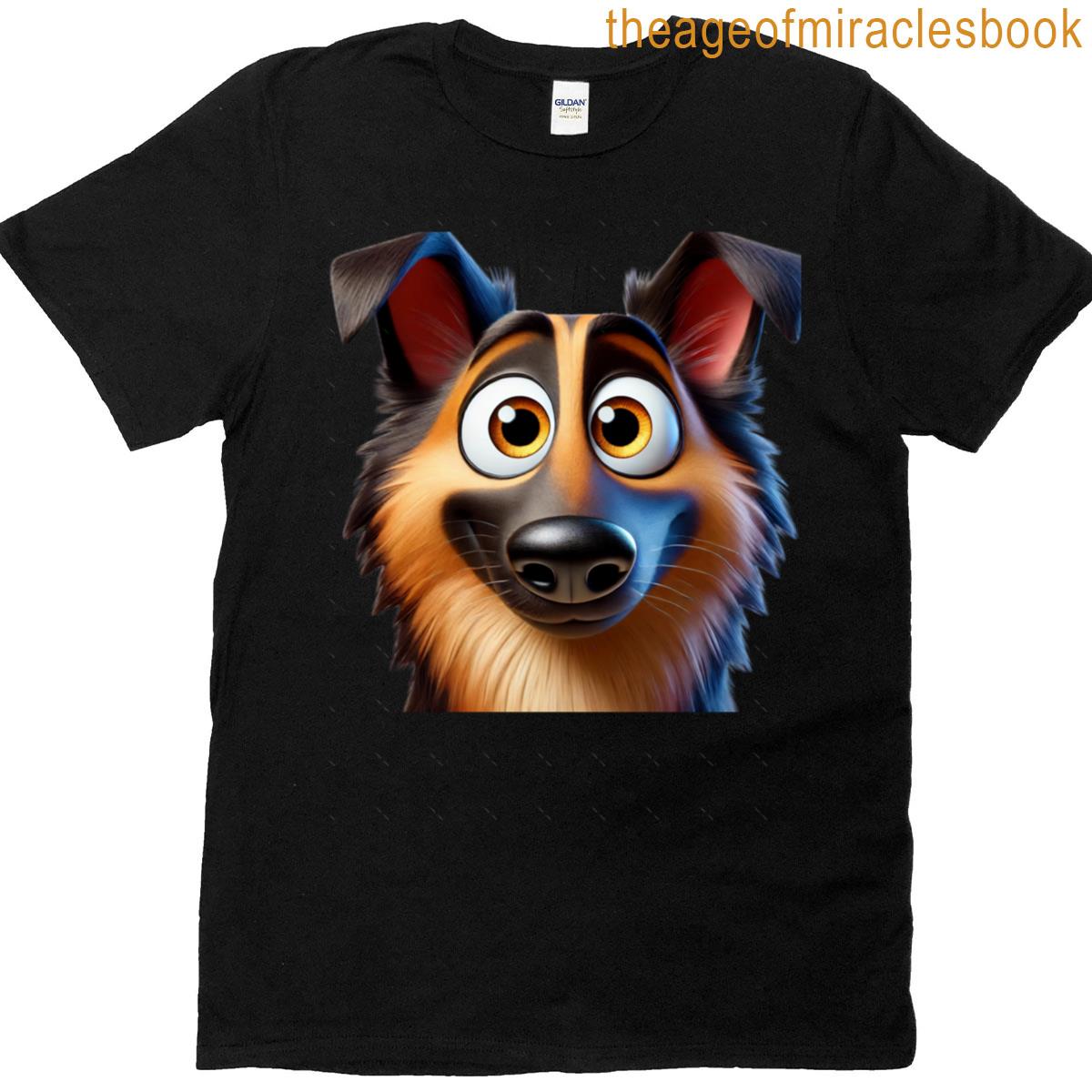 Adorable Belgian Shepherd Oversized T-shirt