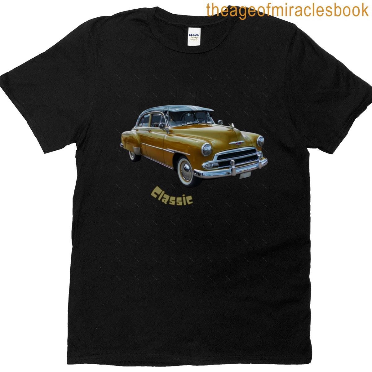 Car Design Retro Style Oversized T-shirt