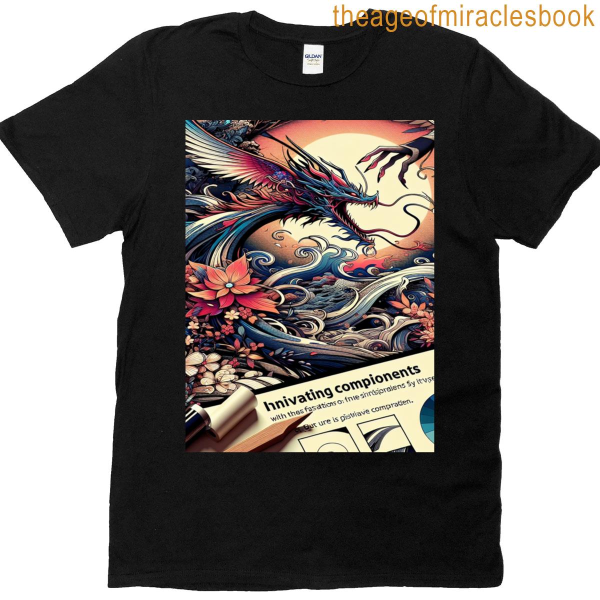Dragons Embrace Graphic T-shirt