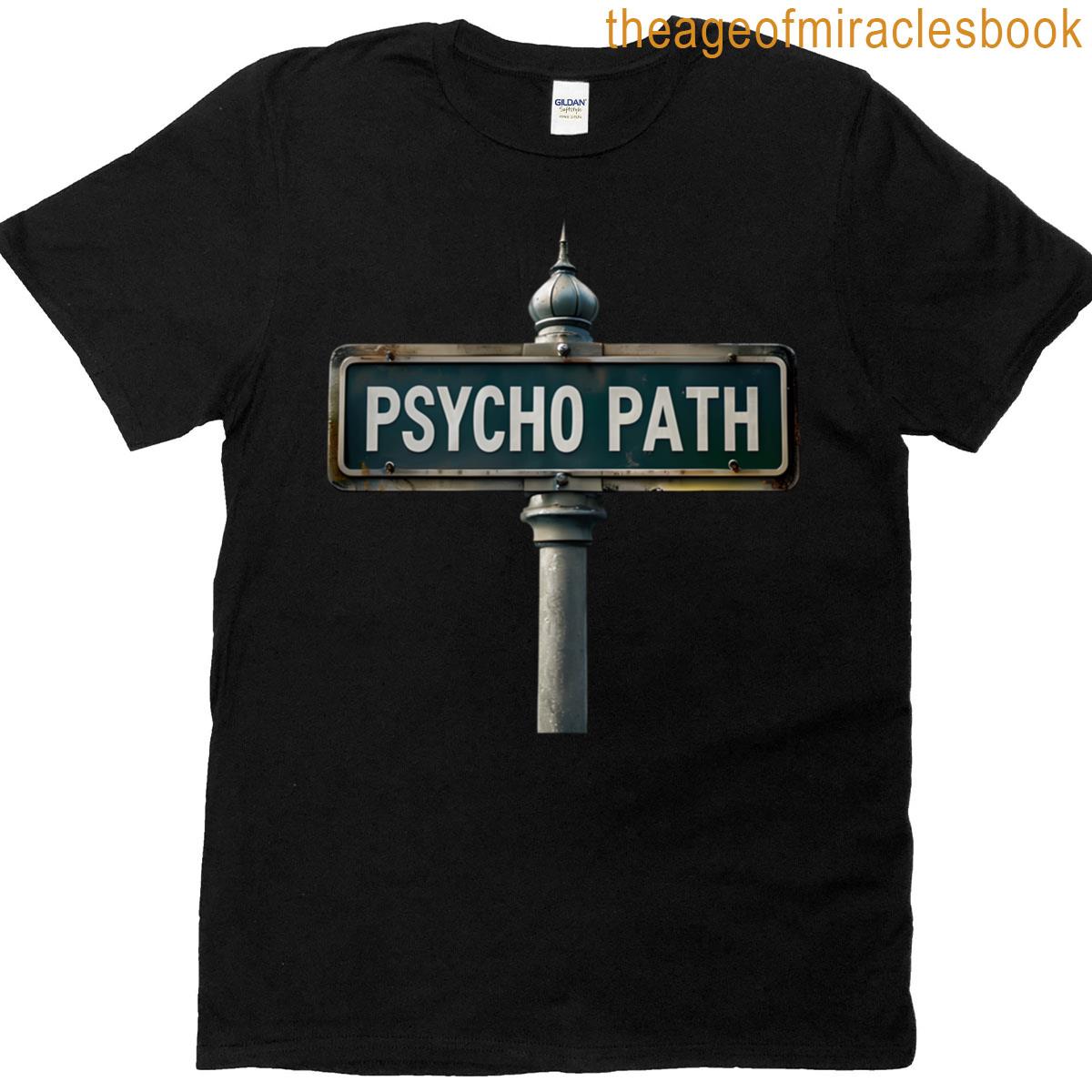 Psycho Path- Street Sign Oversized T-shirt