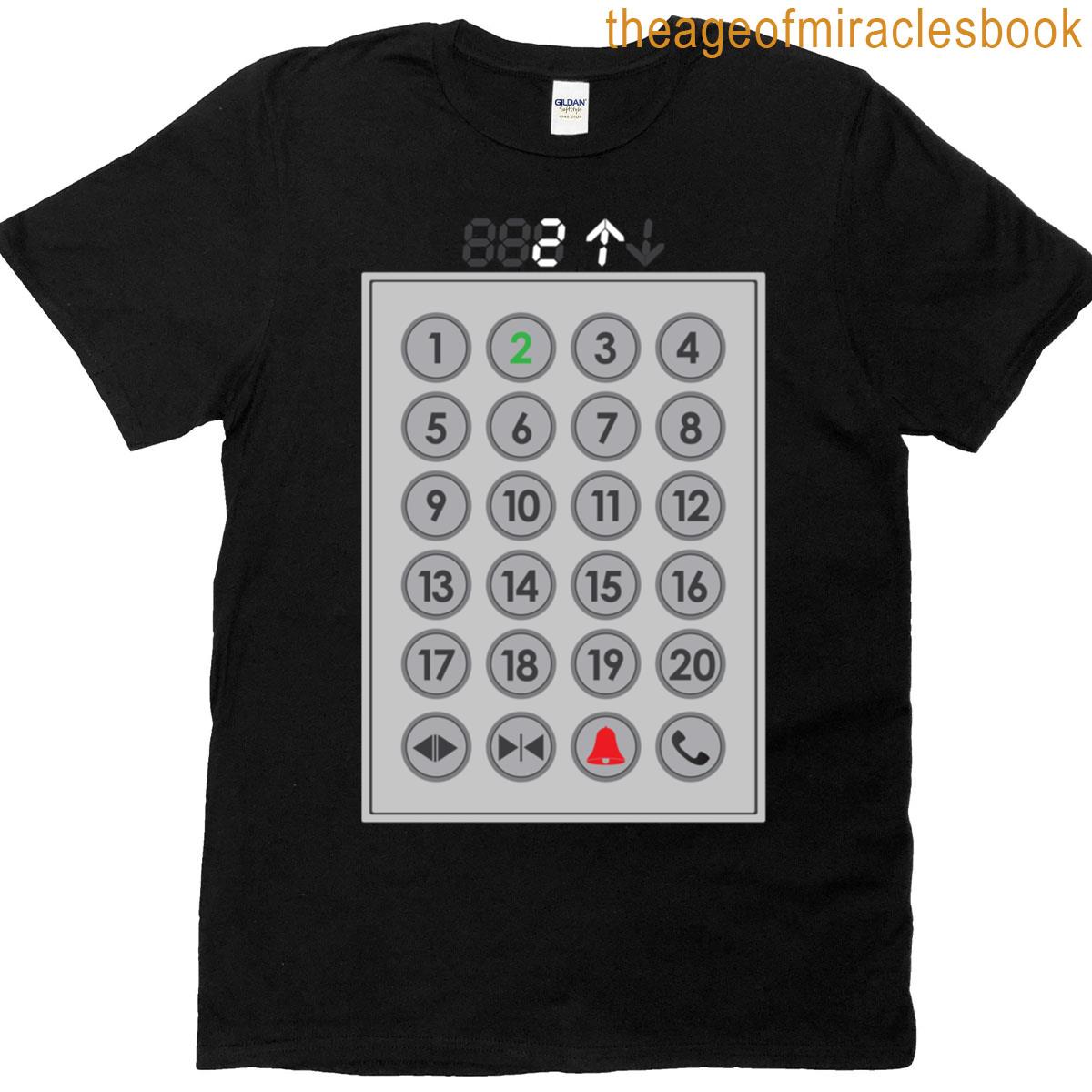 Elevator Mechanic Number Pad Classic T-shirt