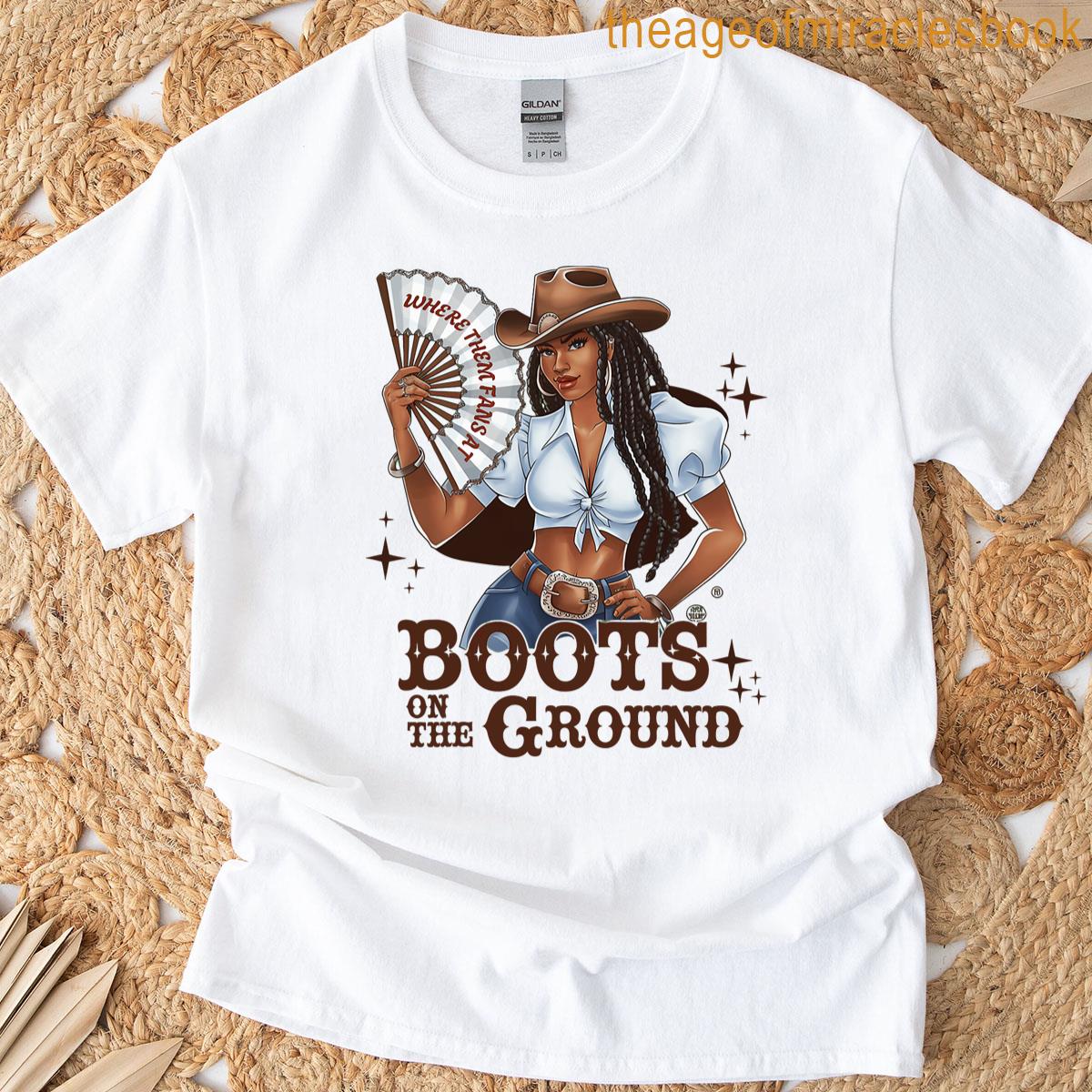 Boots On The Ground Linedance T-shirt