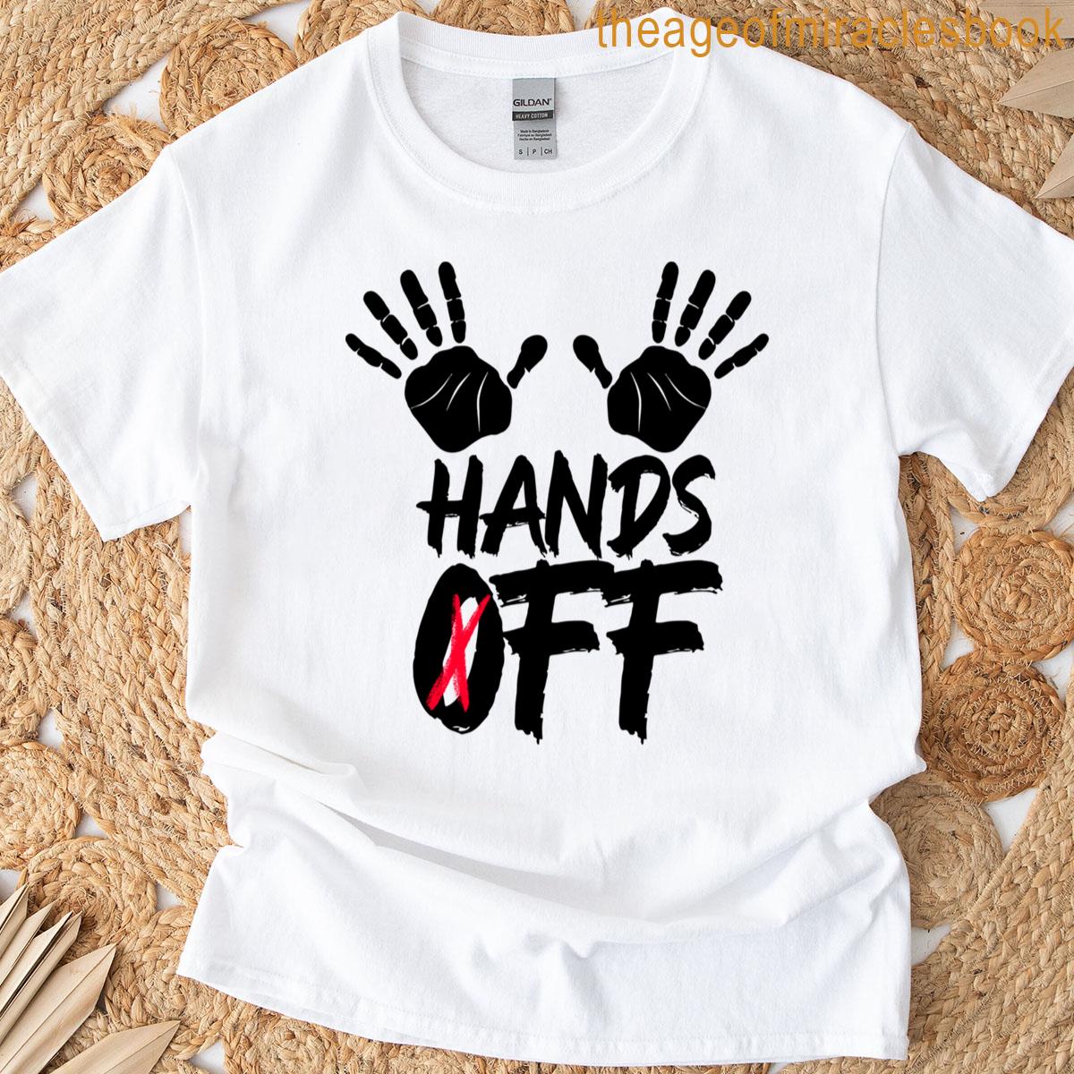 Hands Off Protest Defend Democracy Classic T-shirt