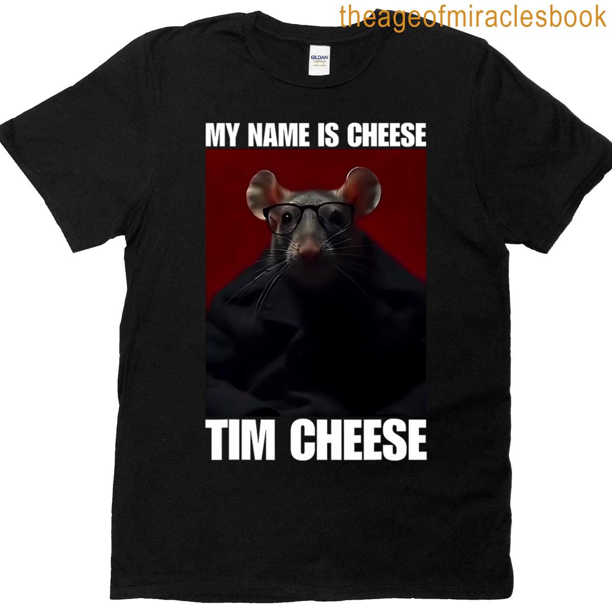Tim Cheese – Brainrot Meme T-shirt
