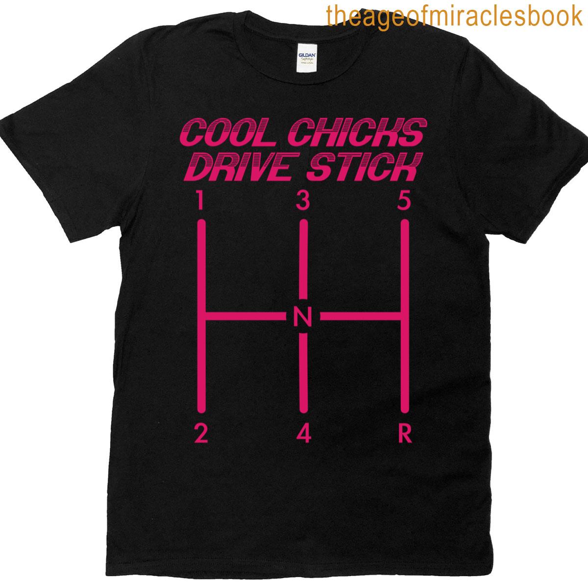 Cool Chicks Drive Stick Classic T-shirt