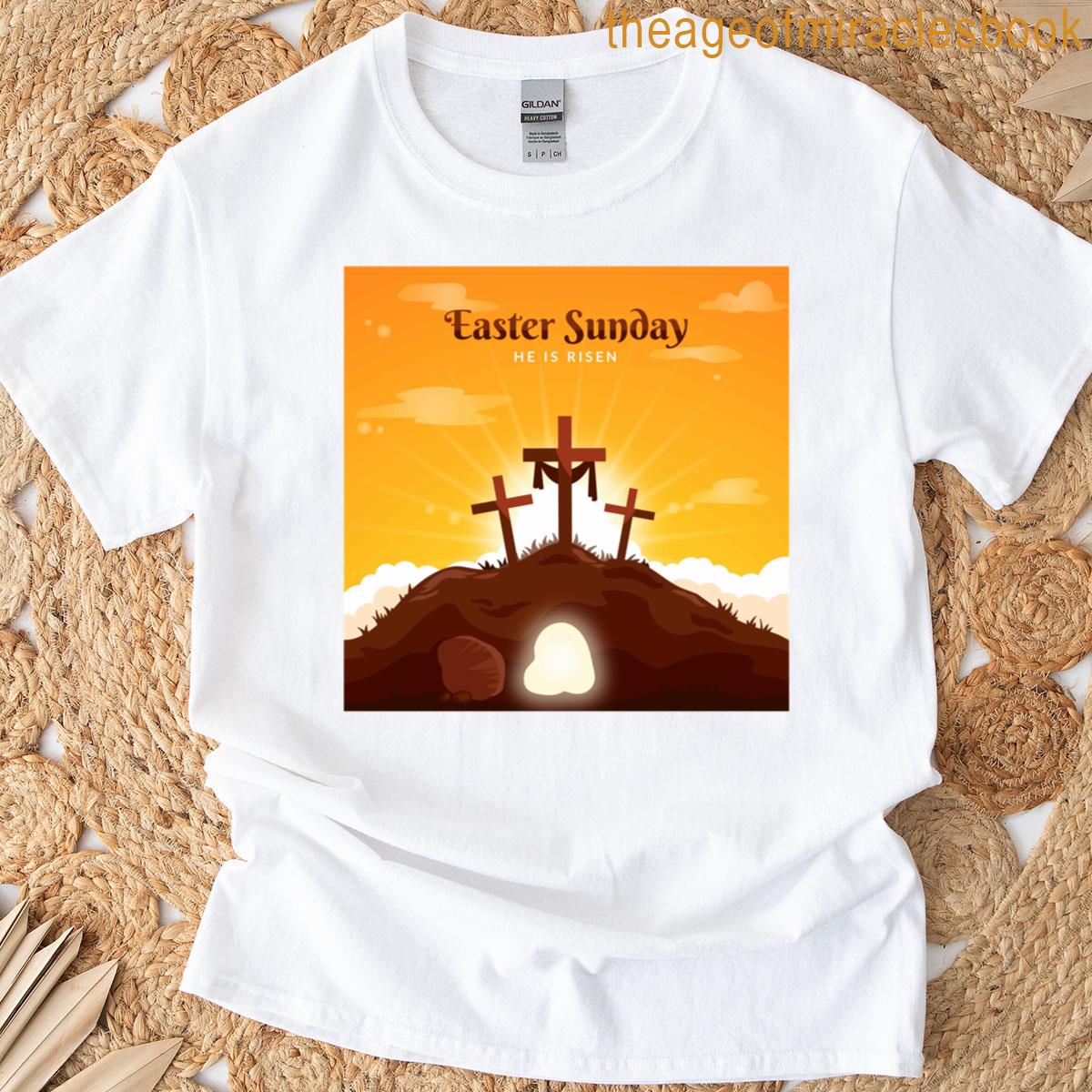 Easter Sunday He Is Risen Classic T-shirt